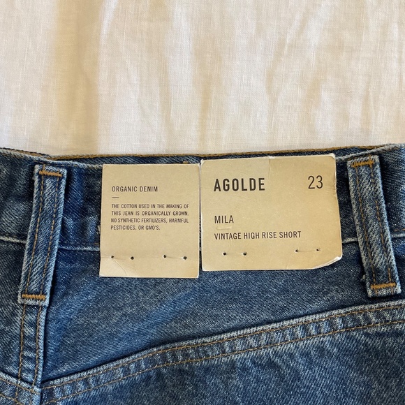BNWT Agolde Mila Jean Short - Picture 3 of 12